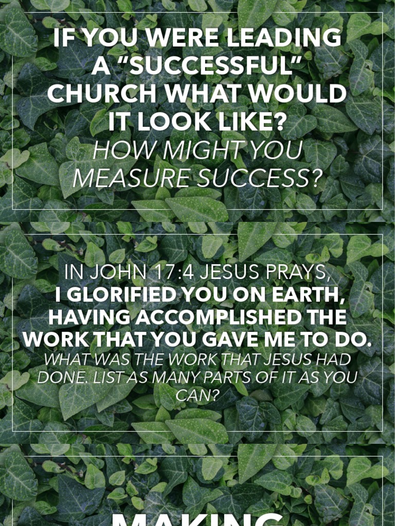 Making Disciples 1 | PDF | Disciple (Christianity) | Gospel Of Matthew