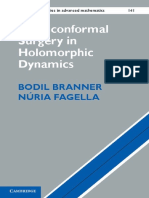 Branner B., Fagella N.-Quasiconformal Surgery in Holomorphic Dynamics-CUP (2014)