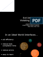 Evil Interfaces: Violating The User