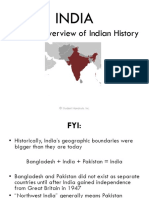 India Indian Civilization History Overview PowerPoint Presentation