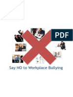 Workplace Bullying Poster