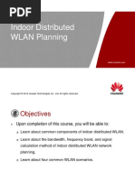 Indoor Distributed WLAN Planning