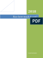Rice: How Much Does It Cost?