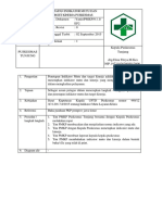 SOP Indikator Mutu Dan Kinerja Puskesmas Tunjung