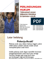 Perlindungan Hukum Pekerja Anak