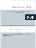 The Media Psychology Effect: Howdoesitaffectourmentalhealth and Well-Being