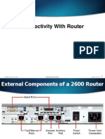 Connectivity With Router