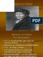 Heinrich Von Kleist