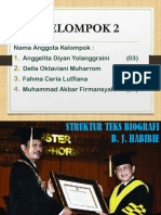 Struktur Teks Biografi Presentation