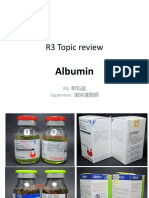 Topic Review Albumin