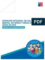 Atención Integral de Salud Mental en Niños y Niñas de 5 A 9 Años en APS PDF