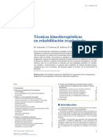 2016 Técnicas Kinesiterapéuticas en Rehabilitación Respiratoria PDF