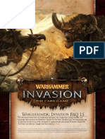 Warhammer: Invasion FAQ 1.5: Card Game Core Rulebook. Changes Have Been Noted in