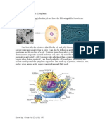 Cytoplasm Resume