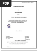 Download Training Report on BSNL by Parul Pareek SN37486772 doc pdf
