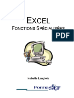 Excel Fonctions Specialisees