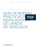 Guia de Buenas Practicas para Instalaciones de Lavado de Vehiculos CAST Bxa PDF
