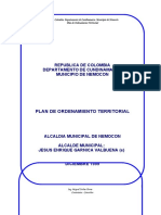 2pot - Plan de Ordenamiento Territorial - Nemocon Tomo 2 - Cundinamarca - 1999