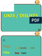 Likes Dislikes