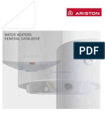 Water Heaters General Catalogue