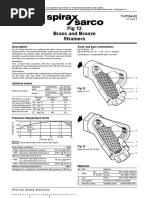 Fig 12 Brass and Bronze Strainers-Technical Information