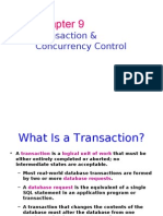 Transaction & Concurrency Control