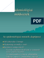 Epidemiológiai Módszerek