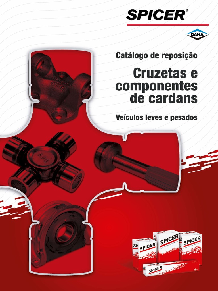 Spicer Componentes de Cardan 1701 | PDF | Brasil | Carro