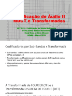 Codificação de Audio II_2018