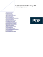 Top Ranked Double Bass Schools 2009