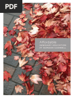 Gordon-Conwell Affordability Brochure 2018