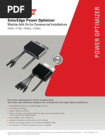 Datasheet P700 Power Optimizer