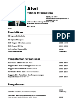 CV Daftar KKN