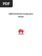 U900+U2100 Site COnfiguration Design