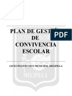 Plan de Trabajo Convivencia Escolar