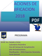 Indicaciones de Planificacion - 2018 Final