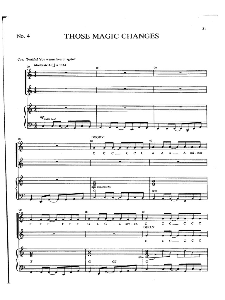 Those Magic Changes PDF