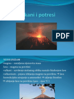 Vulkani I Potresi
