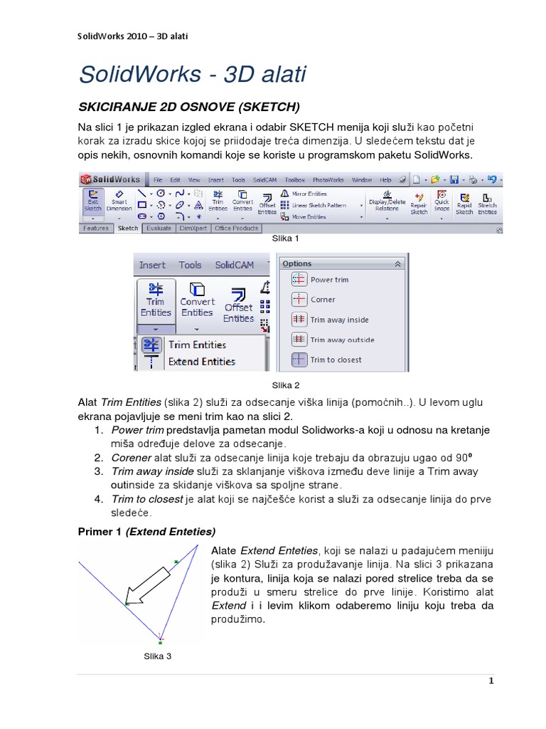 SolidWorks 2010 3D Alati | PDF | Technology & Engineering