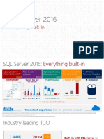 SQL Server 2016: Everything Built-In