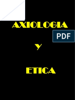 Monografia de Axiologia y Etica