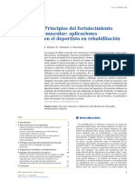 Principios Del Fortalecimiento Muscular: Aplicaciones en El Deportista en Rehabilitación