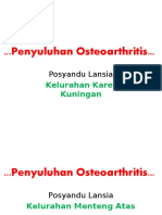 Penyuluhan Osteoarthritis