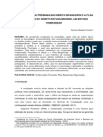 A Colaboração Premiada No Direito Brasileiro e a Plea Bargaining No Direito Estadunidense - Um Estudo Comparado