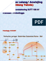 Rekonduktor SUTT 150 kV Kraksaan - Probolinggo