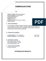 Curriculum Vitae Cinthia Lorena