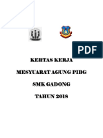 Kertas Kerja Mesyuarat Agung Pibg 2018