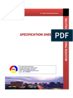 Specification Sheet NGR