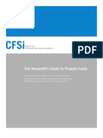 CFSI Nonprofit Guide To Prepaid Cards