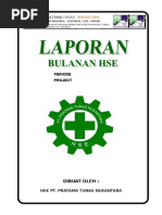Form Kecelakaan Kerja Contoh Laporan Bulanan k3